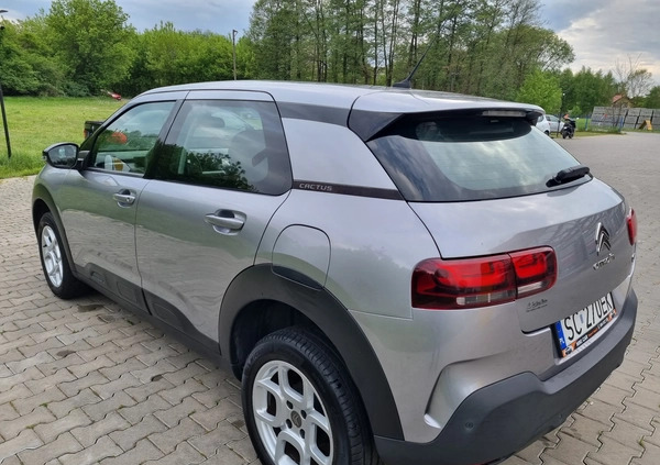 Citroen C4 Cactus cena 45800 przebieg: 154000, rok produkcji 2018 z Częstochowa małe 497